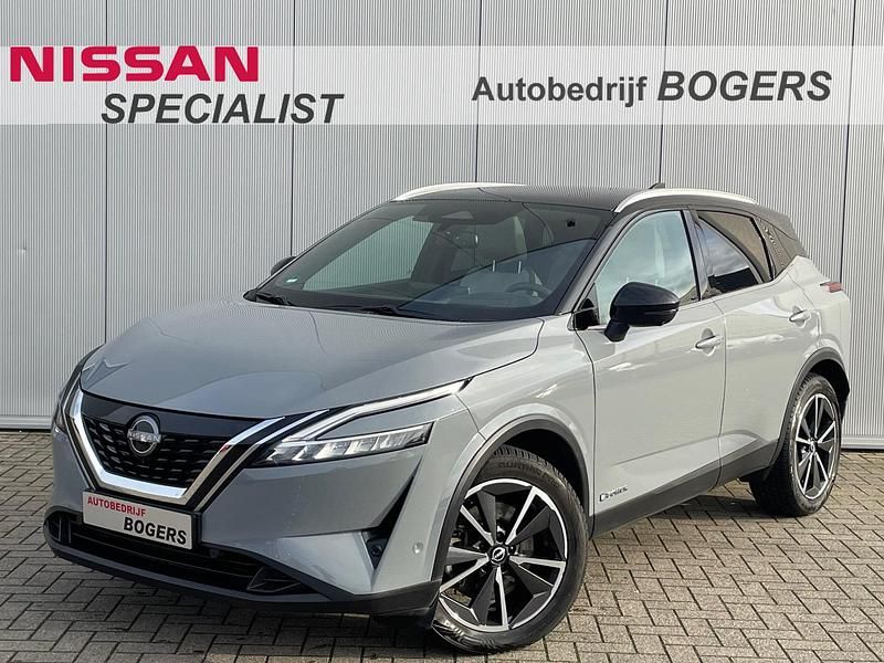 Grijs Gebruikt 2022 Nissan Qashqai Tekna SUV | € 30.940 (Eerlijke prijs) - Afbeelding 1/4