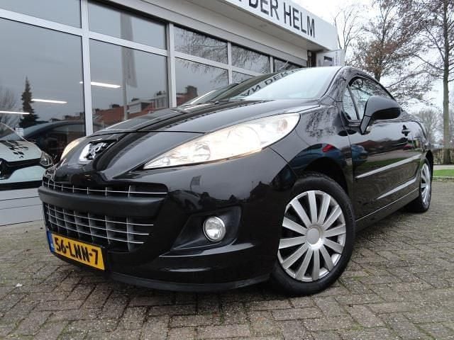 Zwart Gebruikt 2010 Peugeot 207 Cabriolet | € 3.950 (Eerlijke prijs) - Afbeelding 1/4