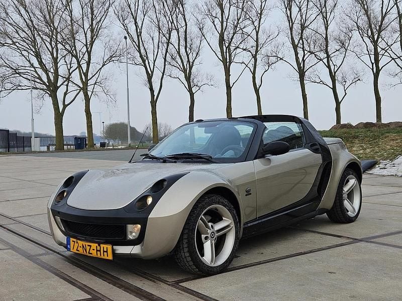 Zwart Gebruikt 2004 Smart Roadster Cabriolet | € 2.950 (Eerlijke prijs) - Afbeelding 1/4