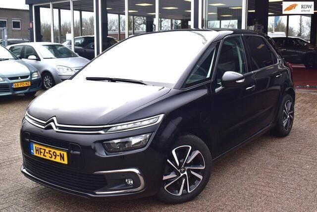 Zwart Gebruikt 2017 Citroën C4 Picasso Shine MPV | € 10.650 (Goede deal) - Afbeelding 1/4