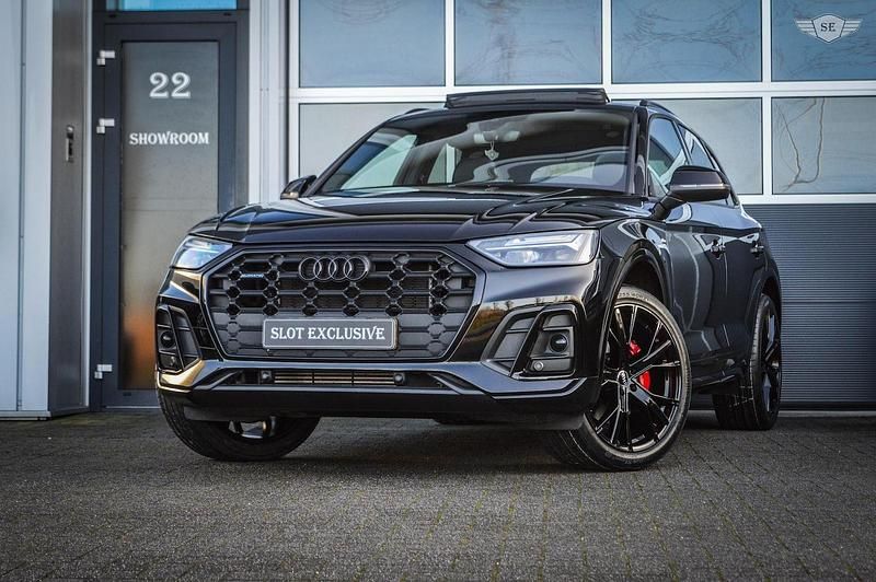 Zwart Occasion 2021 Audi Q5 S-Line SUV | € 47.950 (Iets duurder) - Afbeelding 1/4