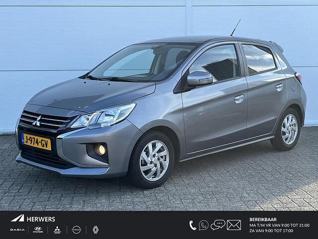 Titanium grey m Gebruikt 2020 Mitsubishi Space Star Hatchback | € 14.935 (Eerlijke prijs) - Afbeelding 1/4