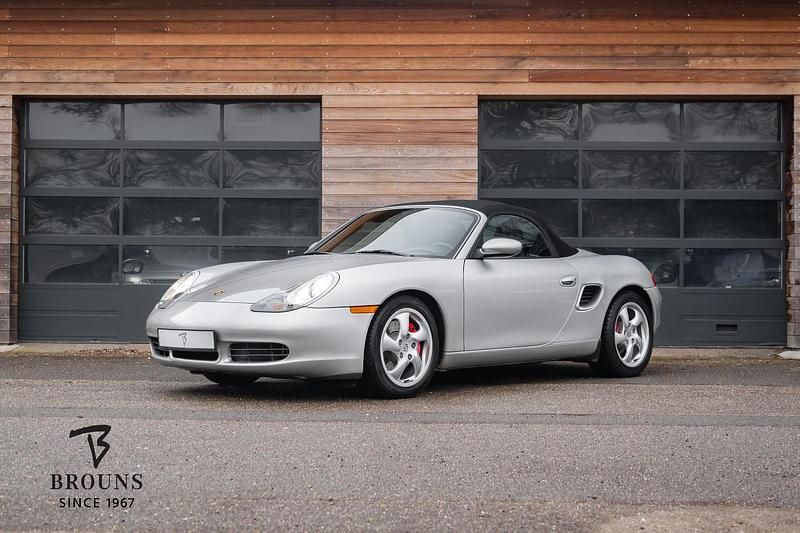 Grijs Gebruikt 2001 Porsche Boxster S Cabriolet | € 20.950 (Goede deal) - Afbeelding 1/4