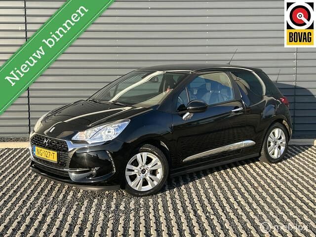 Zwart Gebruikt 2017 DS Automobiles DS3 Business Hatchback | € 7.495 (Eerlijke prijs) - Afbeelding 1/4