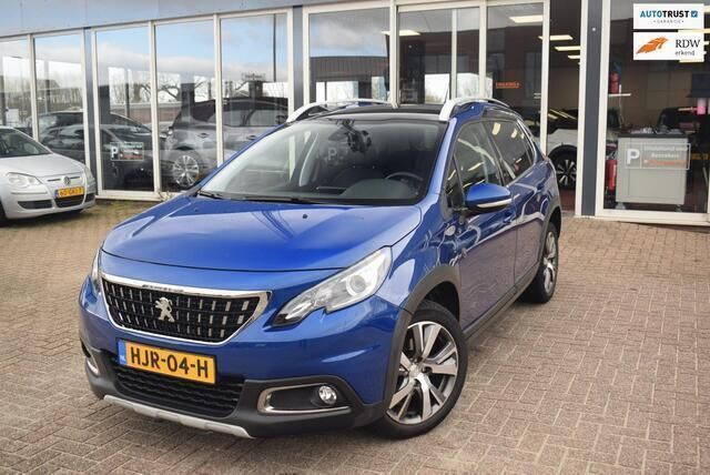 Blauw Gebruikt 2019 Peugeot 2008 Allure SUV | € 13.975 (Super prijs) - Afbeelding 1/4