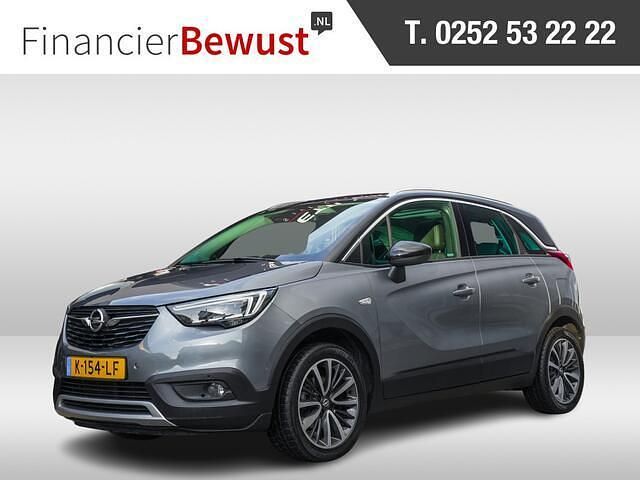 Grijs Gebruikt 2018 Opel Crossland X Innovation SUV | € 9.900 (Goede deal) - Afbeelding 1/4