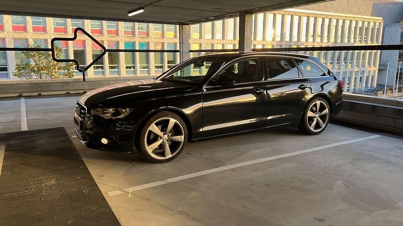 Zwart Occasion 2012 Audi A6 Business Stationwagen | € 13.400 (Duur) - Afbeelding 1/4