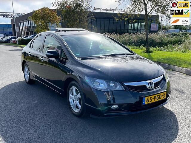 Zwart Gebruikt 2011 Honda Civic Elegance Sedan | € 5.950 (Iets duurder) - Afbeelding 1/4