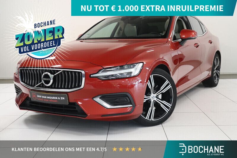 Rood Gebruikt 2022 Volvo S60 Inscription Sedan | € 31.685 (Duur) - Afbeelding 1/4