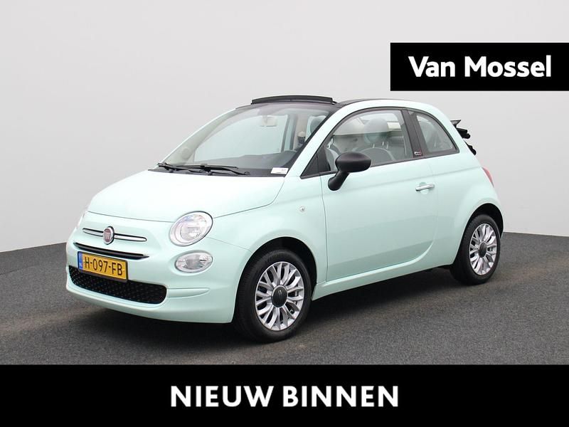 Groen Gebruikt 2020 Fiat 500C Young Cabriolet | € 13.400 (Goede deal) - Afbeelding 1/4