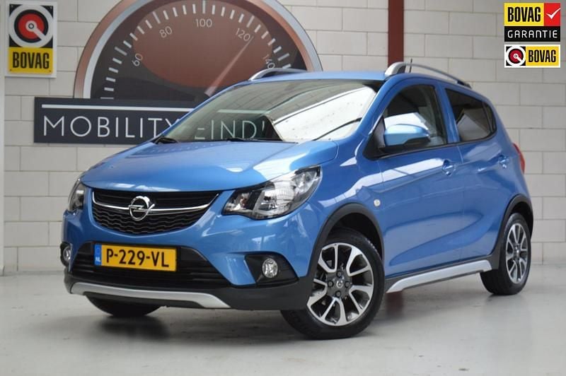 Blauw Gebruikt 2018 Opel Karl Rocks Hatchback | € 9.380 (Eerlijke prijs) - Afbeelding 1/4