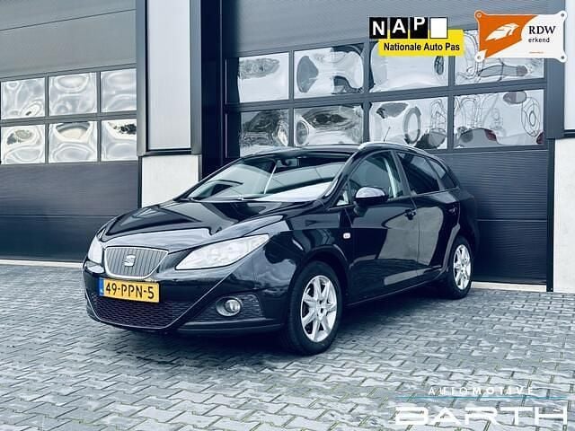 Zwart Gebruikt 2011 Seat Ibiza ST Stationwagen | € 1.995 (Eerlijke prijs) - Afbeelding 1/4