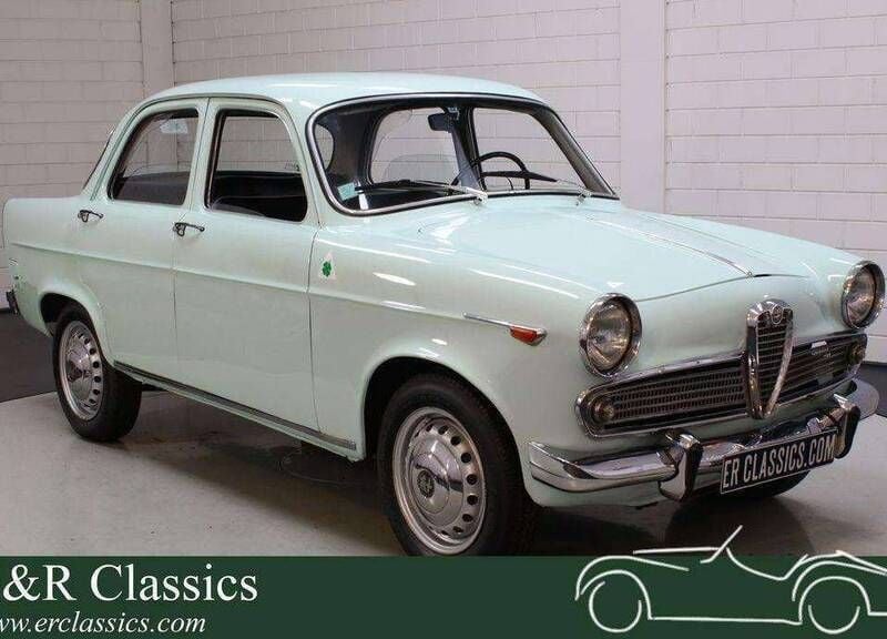 Groengroen Gebruikt 1965 Alfa Romeo Giulietta Sprint Hatchback | € 28.950 - Afbeelding 1/4