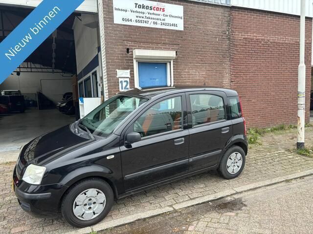Zwart Gebruikt 2007 Fiat Panda Dynamic Hatchback | € 1.749 (Eerlijke prijs) - Afbeelding 1/4