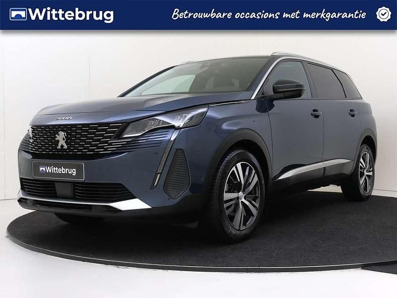 Blauw (metallic) Occasion 2022 Peugeot 5008 Allure SUV | € 25.825 (Eerlijke prijs) - Afbeelding 1/3