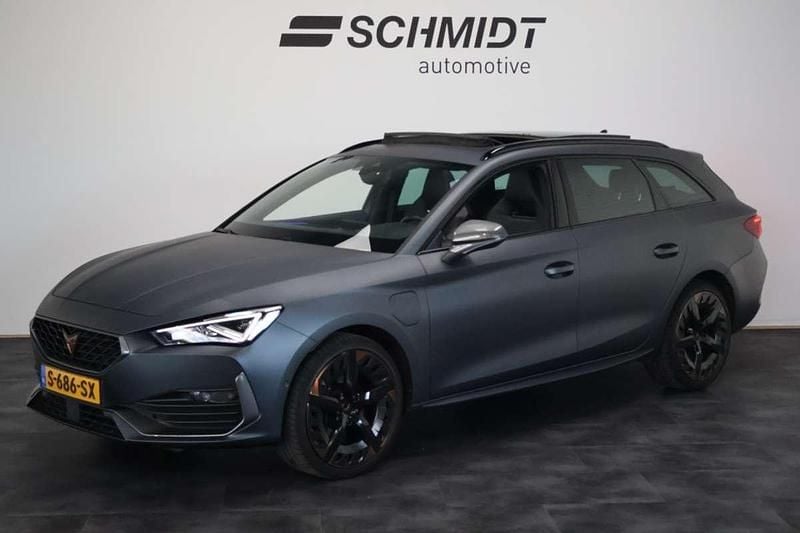 Zwart Gebruikt 2020 Cupra Leon VZ Stationwagen | € 29.995 (Duur) - Afbeelding 1/4