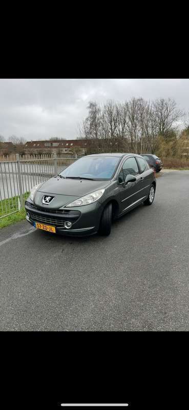 Grijs Gebruikt 2008 Peugeot 207 Hatchback | € 1.999 (Eerlijke prijs) - Afbeelding 1/4