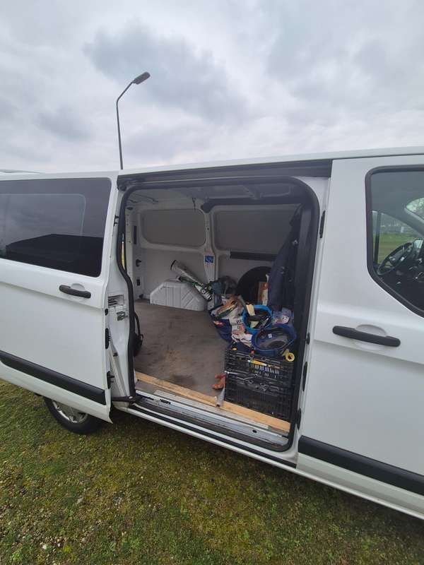 Wit Gebruikt 2016 Ford Transit Custom Van | € 7.250 (Duur) - Afbeelding 1/4