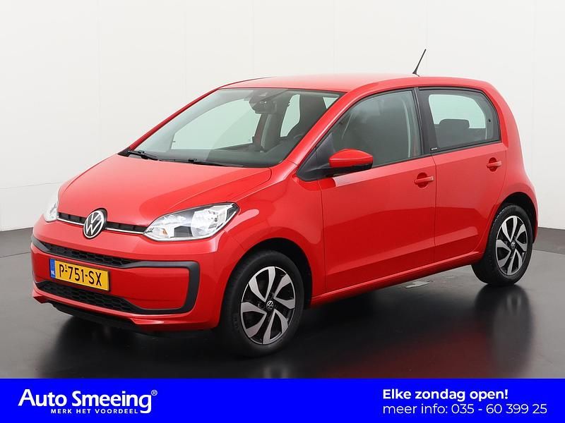 Rood Gebruikt 2021 VW up! Hatchback | € 12.690 (Eerlijke prijs) - Afbeelding 1/4