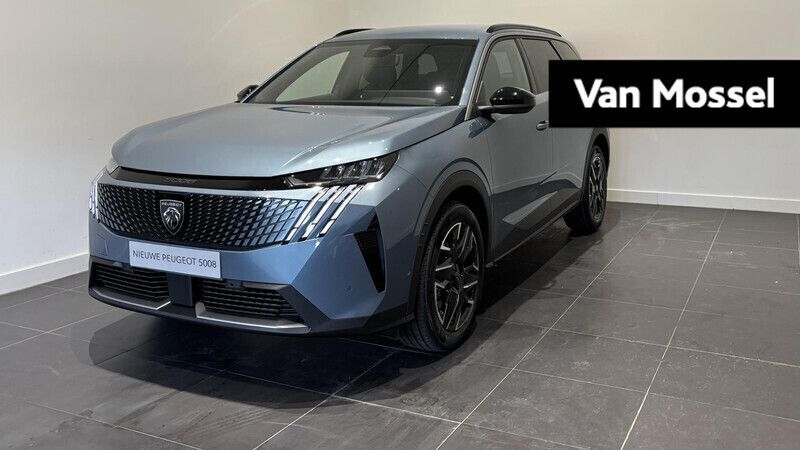 Blauw Nieuw 2024 Peugeot 5008 Allure MPV | € 44.840 (Goede deal) - Afbeelding 1/4