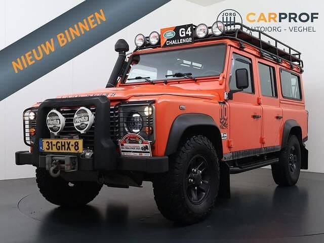 Oranje Occasion 2008 Land Rover Defender Stationwagen | € 34.995 (Goede deal) - Afbeelding 1/4