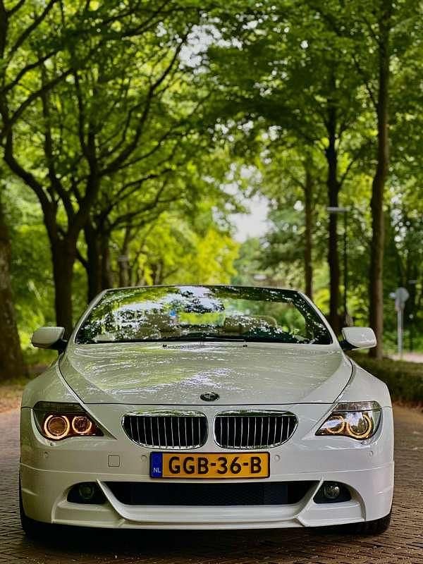 Wit Gebruikt 2005 BMW 645 Cabriolet Cabriolet | € 25.000 - Afbeelding 1/4