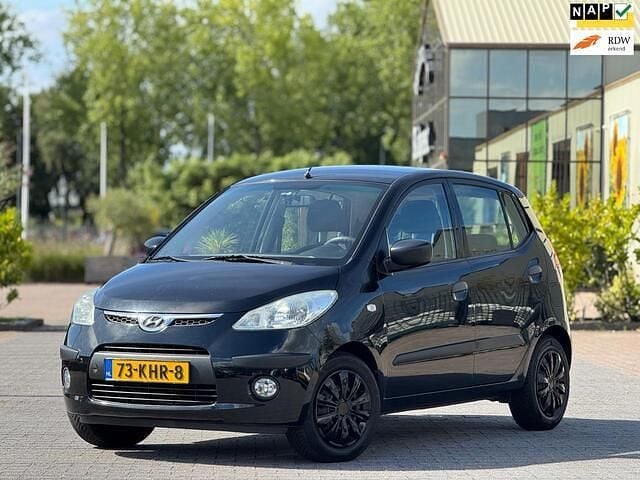 Zwart Gebruikt 2009 Hyundai i10 Active Hatchback | € 1.899 (Goede deal) - Afbeelding 1/4