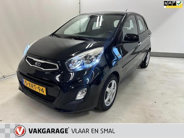 Zwart (metallic) Occasion 2015 Kia Picanto Hatchback | € 6.995 (Eerlijke prijs) - Afbeelding 1/4