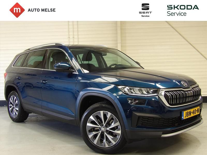Blauw Gebruikt 2022 Skoda Kodiaq Style SUV | € 36.950 (Eerlijke prijs) - Afbeelding 1/4
