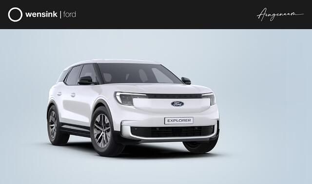 Wit Nieuw 2025 Ford Explorer Extended Range SUV | € 48.500 (Eerlijke prijs) - Afbeelding 1/4