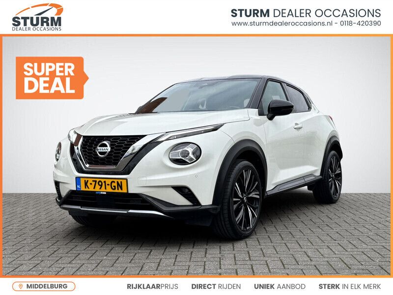 Wit Gebruikt 2020 Nissan Juke SUV | € 20.598 (Eerlijke prijs) - Afbeelding 1/4