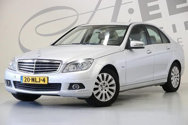 Grijs Gebruikt 2010 Mercedes C180 Business Sedan | € 3.250 (Super prijs) - Afbeelding 1/4