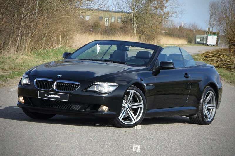 Zwart, metallic lak Gebruikt 2009 BMW 630 Cabriolet Cabriolet | € 26.950 - Afbeelding 1/4