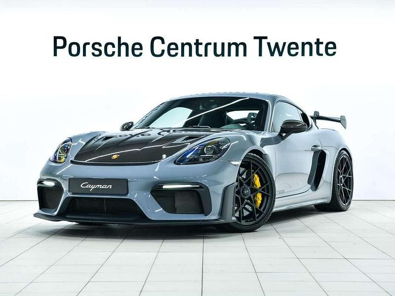 Arcticgrijs Gebruikt 2022 Porsche 718 Cayman GT4 Coupé | € 189.900 - Afbeelding 1/4