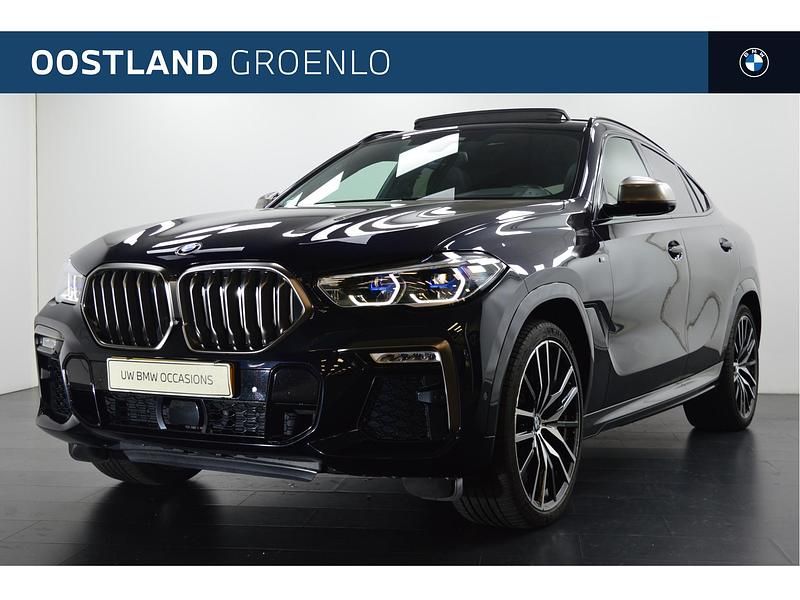 Blauw Gebruikt 2019 BMW X6 M50 Executive SUV | € 69.950 (Goede deal) - Afbeelding 1/4