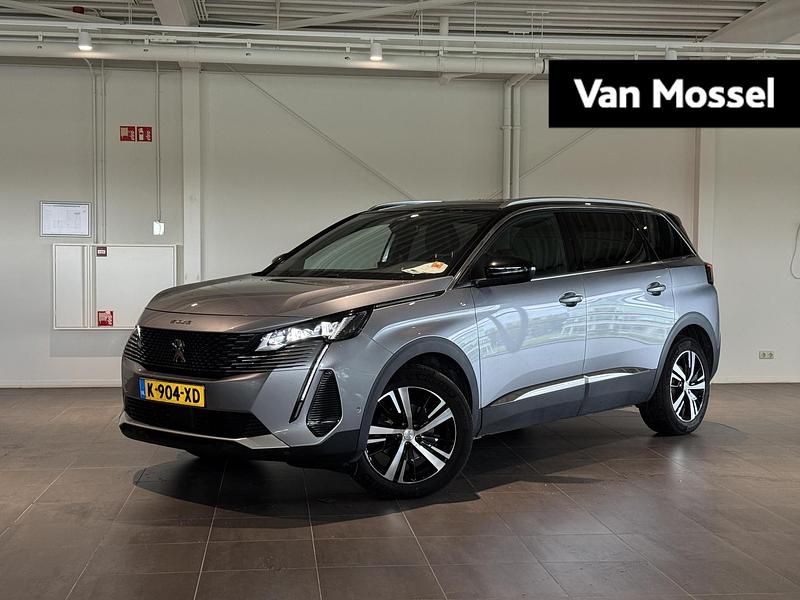 Grijs Gebruikt 2021 Peugeot 5008 GT MPV | € 30.940 (Eerlijke prijs) - Afbeelding 1/4
