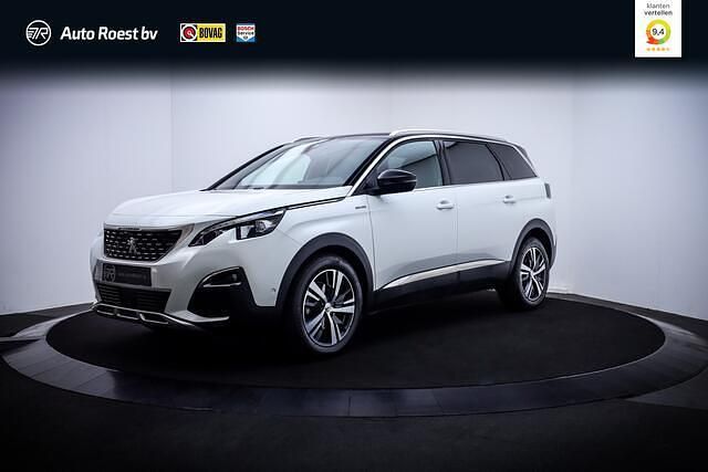 Wit Gebruikt 2017 Peugeot 5008 GT-line MPV | € 19.750 (Duur) - Afbeelding 1/4