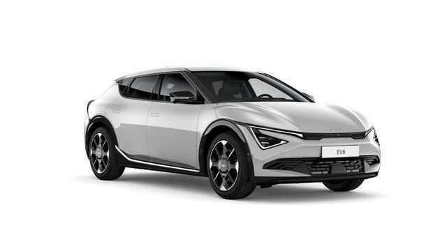 Rood, metallic lak Gebruikt 2024 Kia EV6 Plus SUV | € 50.775 - Afbeelding 1/4