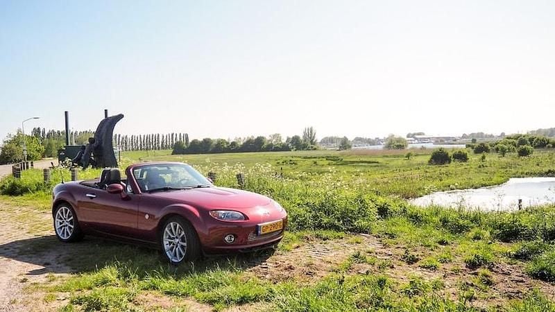 Occasion Mazda MX5 Exclusive 2006 Rood (metallic) Cabriolet
