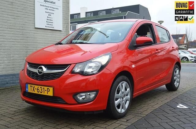 Rood Gebruikt 2018 Opel Karl Edition Hatchback | € 12.950 (Eerlijke prijs) - Afbeelding 1/4