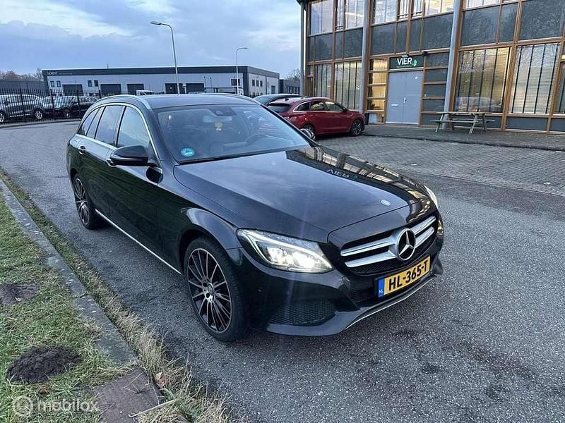 Occasion Mercedes C350e Edition 211 PK (155 kW) 2015 Zwart Stationwagen