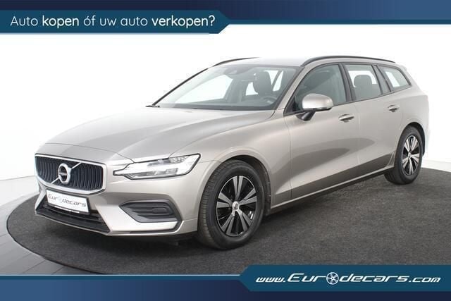 Grijs, metallic lak Gebruikt 2019 Volvo V60 Inscription Stationwagen | € 22.850 (Super prijs) - Afbeelding 1/4