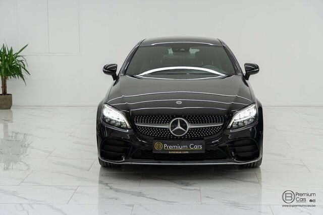 Occasion Mercedes C180 AMG 156 PK (114 kW) 2019 Zwart Coupé