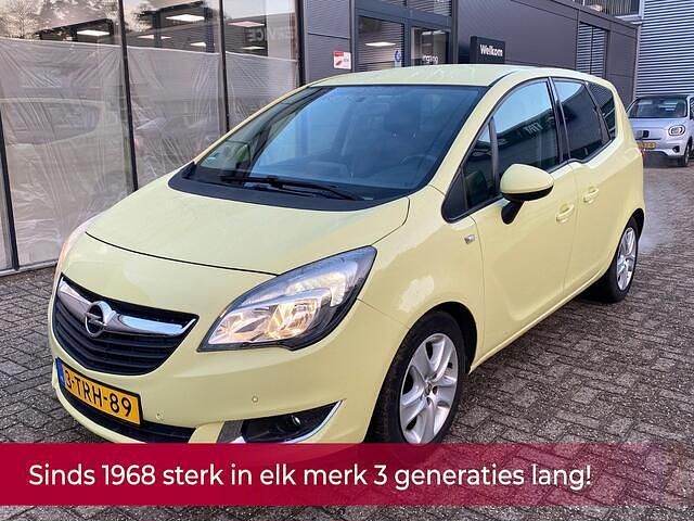 Groen Gebruikt 2014 Opel Meriva Business MPV | € 5.990 (Eerlijke prijs) - Afbeelding 1/4