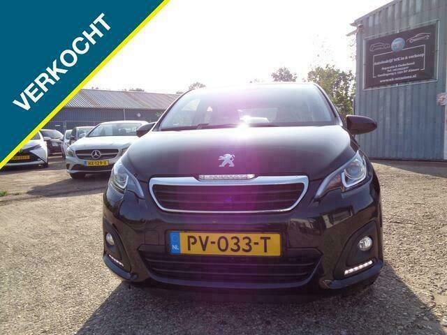 Zwart Gebruikt 2017 Peugeot 108 Active Hatchback | € 7.250 (Eerlijke prijs) - Afbeelding 1/4