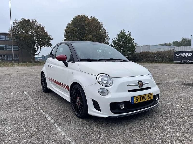 Wit Gebruikt 2010 Fiat 500 Abarth Hatchback | € 6.250 (Super prijs) - Afbeelding 1/4