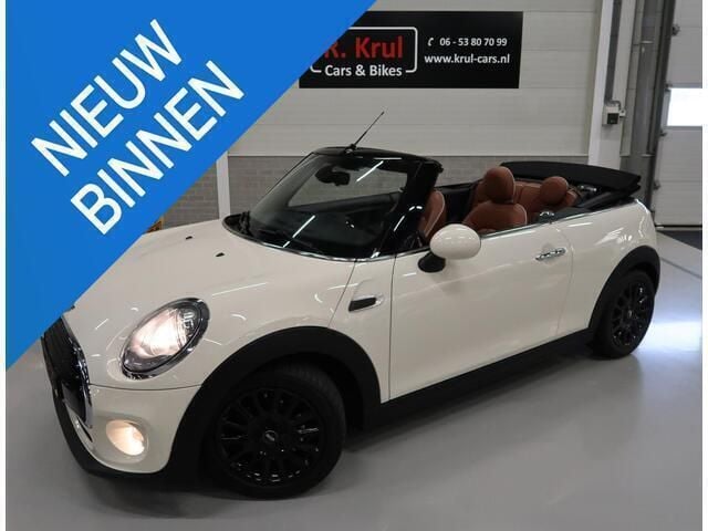 Wit Gebruikt 2017 Mini Cooper Cabriolet Business Cabriolet | € 21.950 (Eerlijke prijs) - Afbeelding 1/4