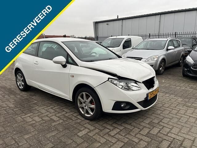 Wit Occasion 2010 Seat Ibiza Style Hatchback | € 850 (Super prijs) - Afbeelding 1/4