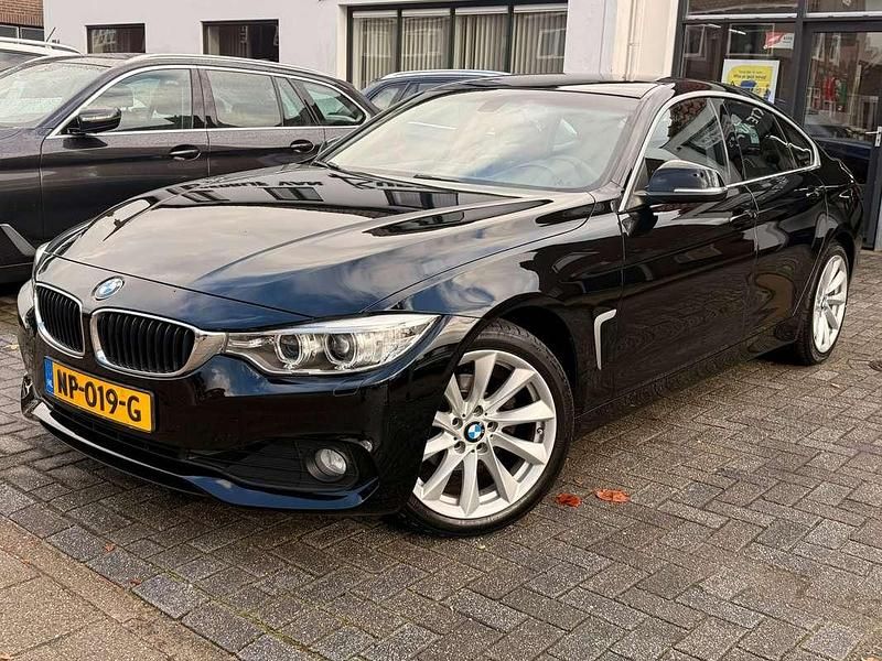 Zwart Gebruikt 2017 BMW 420 Gran Coupé Executive Coupé | € 18.950 (Super prijs) - Afbeelding 1/4