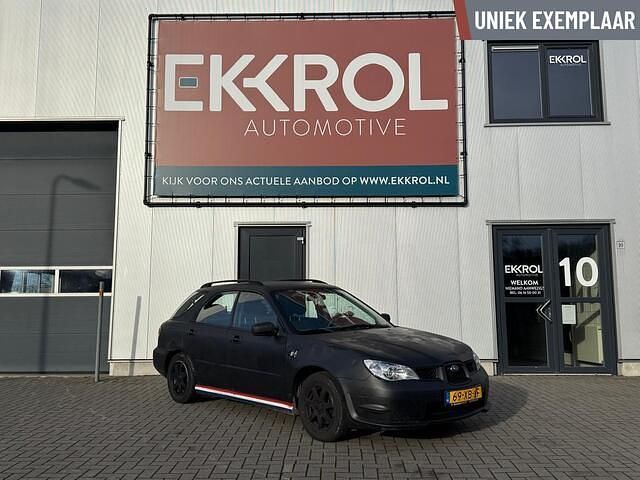 Zwart Occasion 2007 Subaru Impreza Stationwagen | € 3.450 (Eerlijke prijs) - Afbeelding 1/3